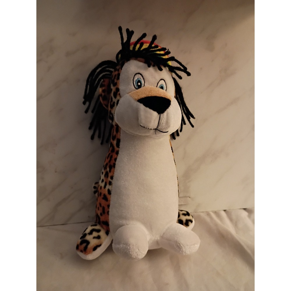 National Prize & Toys Rasta Leopard Plush Stuffed Animal Dreadlocks Beanie 2014